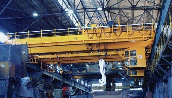 Slev Crane, 30T/50T/74T för att lyfta smält metall för stålverk, Kina Top Crane tillverkning 