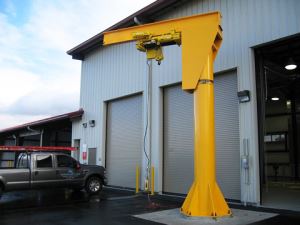 Lyftutrustning Bz Model Pillar Jib Crane