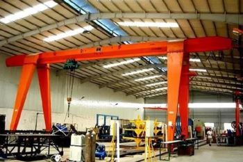 Elektrisk resande hoist typ Gantry Kran